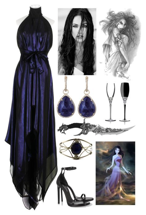 "Eris (Goddess of Chaos)" by lilacmayn ❤ liked on Polyvore featuring Gareth Pugh, Yves Saint Laurent, Waterford, 7 For All Mankind, Majolie Collections and ADAM Eris Goddess Of Chaos, Eris Goddess, Goddess Of Chaos, Greek Style Dress, Goddess Outfit, Goddess Costume, Disney Inspired Outfits, Fandom Outfits, Gareth Pugh