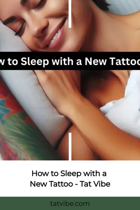 Getting a new tattoo is exciting, but it also requires careful aftercare, especially when it comes to sleeping. In the first few nights after getting a After Tattoo Care, Tattoo Aftercare Tips, Tattoo Over Scar, History Tattoos, How To Sleep, Healing Tattoo, Tattoo Care, Tattoo Aftercare, Trying To Sleep