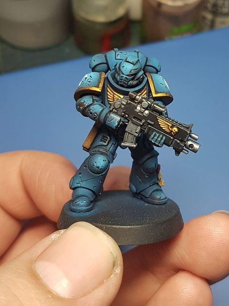 Warhammer 40k Ultramarines Miniatures, Warhammer 40k Space Marine Miniatures, Space Marine Painting, Salamanders 40k Miniatures, Grimdark Ultramarines, Warhammer 40k Miniatures Marines, Ultramarines 40k Miniatures, Space Marines 40k Miniatures, Spacemarines 40k