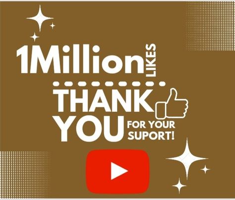 1 million likes, 
Youtube likes 1 million 
1 million likes on youtube images Youtube 1 Million Subscribers, 1 Million Followers Instagram Aesthetic, 1 Million Subscribers Youtube, 1 Million Subscribers, Million Subscribers, Thanks For Your Support, Fitness Photos, Youtube Subscribers, 2025 Vision