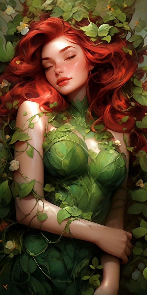 Poison Ivy Cartoon, Poison Ivy Tattoo, Ivy Wallpaper, Dc Poison Ivy, Ivy Tattoo, Poison Ivy Dc Comics, Poison Ivy Cosplay, The Bat Man, Dc Comics Wallpaper