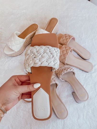 Panhellenic Recruitment, Marc Fisher Sandals, Rush Outfits, Fashion Shoes Sandals, Marc Fisher, Back In Stock, Summer Shoes, Slide Sandals, Sorority