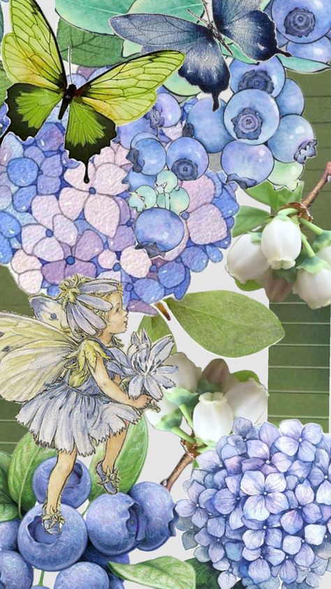 A little blueberry fairy this time! #fairy #nature #fairycore #blueberry Fairy Nature, Blue Berry, Berry, Blue, Nature