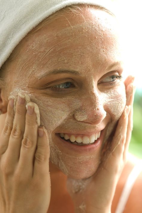 How Often Should You Exfoliate Your Face? | Allure Spring Skin, Peeling Facial, Face Scrub Homemade, Skin Regimen, Face Mask Recipe, Peeling Skin, Exfoliate Face, Homemade Face Masks, Skin Remedies