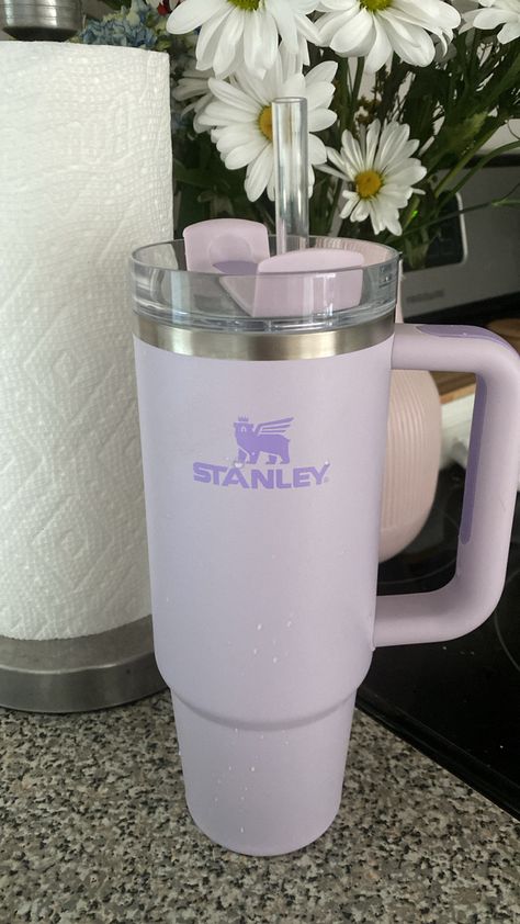 My new lilac Stanley! CLICK to shop my LTK 💜 Light purple, purple decor, purple Stanley, new Stanley colors, Stanley restock Follow my shop @emilymaexo_ on the @shop.LTK app to shop this post and get my exclusive app-only content! #liketkit #LTKsalealert #LTKFind #LTKunder50 @shop.ltk https://liketk.it/4f1ej Stanley Water Bottle, Summer Must Haves, Trendy Water Bottles, Coffee Smoothie, Cute Water Bottles, Purple Decor, Stanley Quencher, All Things Purple, Cute Cups