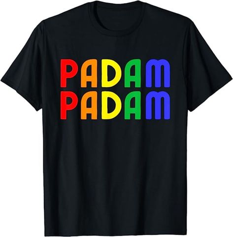 This trendy and stylish design beautifully captures the infectious energy of the iconic hit song Padam Padam by Kylie. #Amazonfinds, #Pride, #Padam, #pridemonth, #kylie Padam Padam, Pride Fashion, Pride Outfit, Fashion Icons, Lgbtq Pride, Clothing Co, Branded T Shirts, Fashion Item, Cool T Shirts