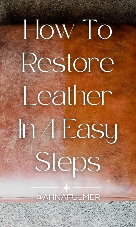 Leather Cleaner Diy, Cleaning Leather Furniture, Leather Conditioner Diy, Leather Couch Repair, Cleaning Leather Couch, Leather Furniture Repair, Couch Repair, Diy Leather Repair, Leather Restoration