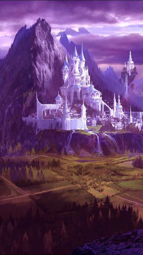 Fae Castle, Fae Realm, The Fae, Fantasy Background, My Fantasy World, Fantasy City, Fantasy Castle, Fantasy Setting, Fantasy Places