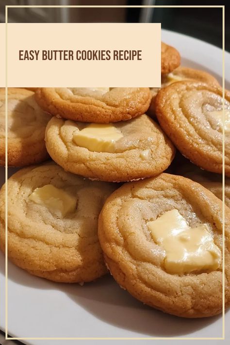 Discover how to bake simple and delicious butter cookies with this easy recipe. Perfectly suited for any occasion, these homemade cookies melt in your mouth. Lunchroom Butter Cookies Recipe, Easy Butter Cookie Recipe, Easy Butter Cookies, Butter Cookie Recipe Easy, Butter Cookies Easy, Cookie Recipes From Scratch, No Bake Pumpkin Cheesecake, Butter Cookie Recipe, Christmas Punch Recipes