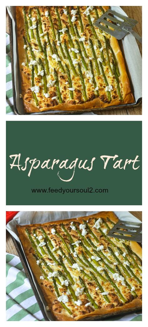 Asparagus Philo Dough, Filo Recipes, Phyllo Appetizers, Asparagus Tart Recipes, Philo Dough, Asparagus Appetizer, Easy Asparagus, Asparagus Tart, Dough Ideas