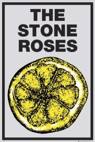 Stone Roses Poster, The Stone Roses Album, Roses Poster, Ian Brown, Futurisme Retro, Stone Roses, Alternative Music, Rose Wallpaper, Music Posters