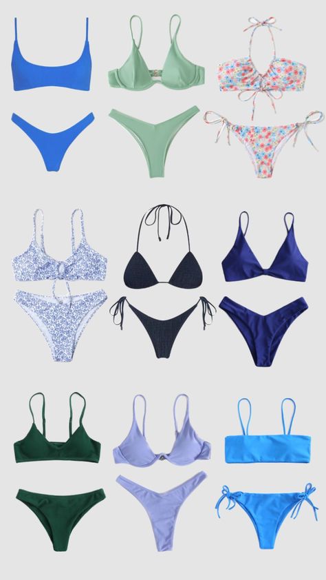 Bikini trends 2024 Cute Summer Swimwear, Swimming Outfit Aesthetic, Cute Swimsuits For Teens, Cute Bikinis For Teens Summer, Swimming Suits Bikinis, Swimmers Swimwear, Summer Swimsuit Outfits, Bathing Suit Collection, Bathing Suit Outfits