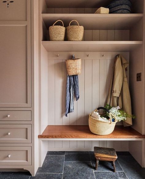 Small Mudroom Ideas, Entry Storage, Mud Room Entry, 1920s House, Mudroom Laundry Room, Small Entry, Mud Room Storage, Mudroom Design, Boot Room