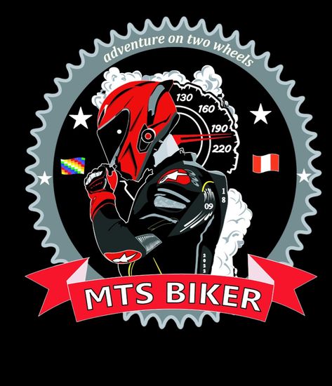 Logo de club de moteros MTS BIKER Biker Logo Design, Biker Logo, Moto Logo, Bike Logo, Sports Jersey Design, Mickey Y Minnie, Cartoons Love, Motorcycle Clubs, Bike Rider