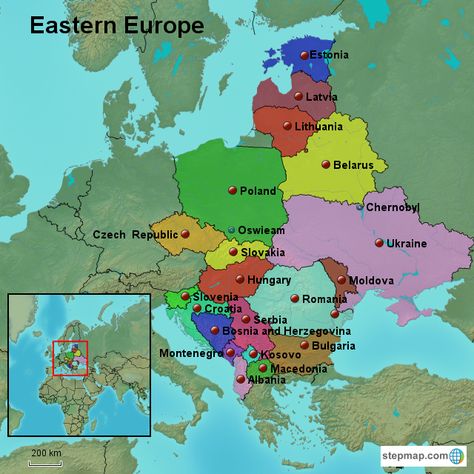 Eastern Europe Eastern Europe Map, European Map, Post Holiday, Country Names, Europe Map, Eastern European, Holiday Inn, Eastern Europe, Map