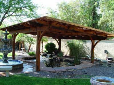 Garden Archways, Shade Structure Design, Raised Pond, Garden Roof, Pond Covers, Desert Gardens, Plant Cages, Backyard Ponds, Shade Ideas