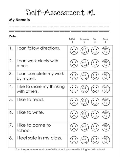 Great tool for self-assesment! Pre Assessment Ideas, Self Assessment For Students, Ece Assessment, Character Building Activities, Formative Assessment Tools, School Counsellor, Student Self Assessment, Classroom Assessment, Student Assessment