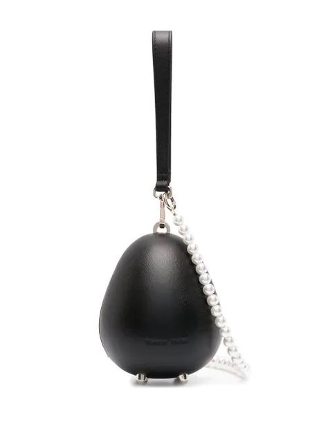 Oval Bag, Goth Accessories, Romantic Goth, Fashion Inspiration Design, Leather Crossbody Bag, Leather Crossbody, Mini Bag, Faux Pearl, Luxury Bags