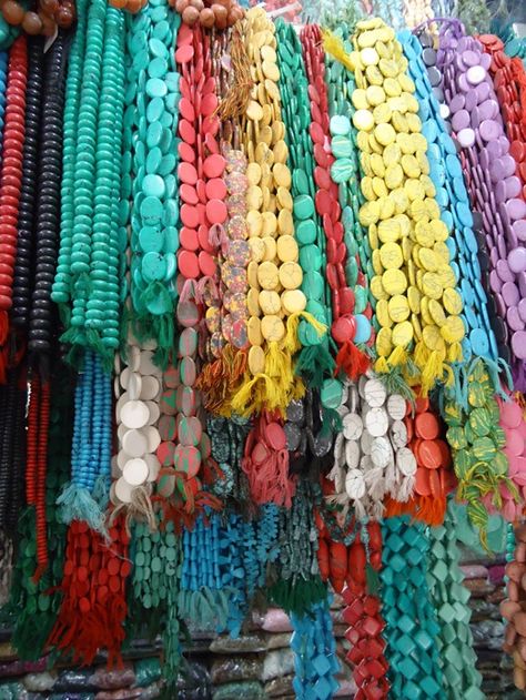 Delhi market, India Where To Buy Beads, Bead Store Shops, Delhi Market, Megan Park, Driving Miss Daisy, Handmade Statement Necklace, Embroidery Beads, African Crafts, Buy Bead