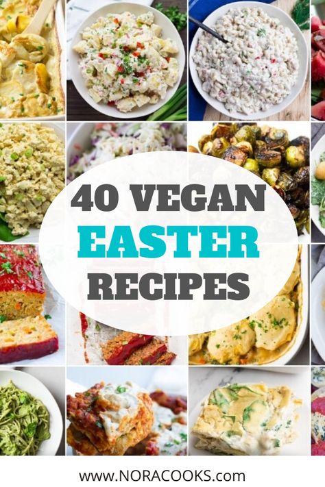 Vegan Easter Dinner, Easter Breakfast Recipes, Nora Cooks, Vegan Breakfast Casserole, Vegan Easter Recipes, Brunch Easter, Vegan Easter, Vegan Baking Recipes, Pumpkin Spice Recipe