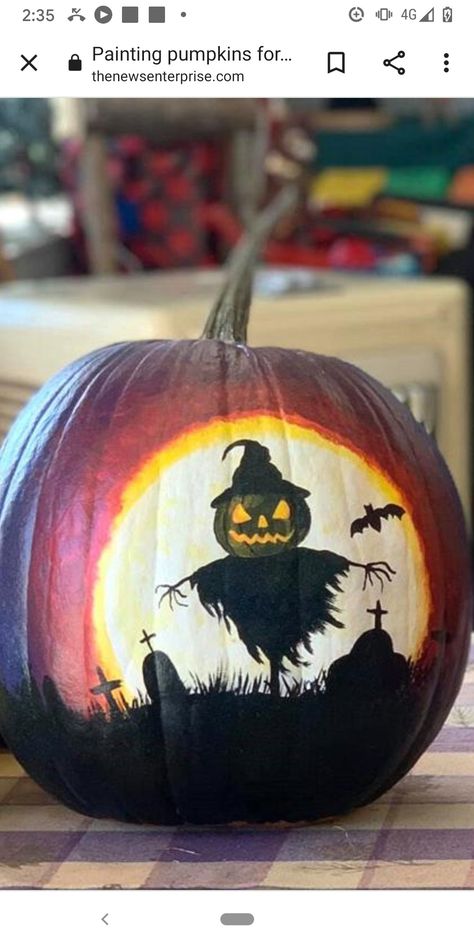 Pumpkin Halloween Painting Ideas, Scary Pumpkin Painting Ideas, Pumpkin Painting Ideas Scary, Pumpkin Carving Alternatives, Cute Painted Pumpkin Ideas, Halloween Pumpkin Painting Ideas, Paint Pumpkin, Halloween Pumpkin Painting, Painted Pumpkin Ideas