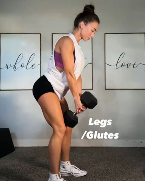 LeanFitLadies | Womens Fitness on Instagram: "Legs/Glutes using 1 set of dumbbells 💪 This absolutely killed me with the supersets! Beginners, do the exercises separately if the supersets are too difficult.   1. Kang squats - I love this exercise to activate your glutes. 3 sets of 8 reps (1 RDL + 1 squat = 1 rep)   SUPERSET  •RDL’s  •b stance squats  3-4 sets of 8-12 reps each   SUPERSET  •suitcase squat  •b stance RDL  3 sets of 8-12 reps each   #legworkout #workoutathome #workouts #dumbbells" Workouts Dumbbells, Dumbbell Set, Workout Apps, Leg Workout, Women's Fitness, At Home Workouts, Health