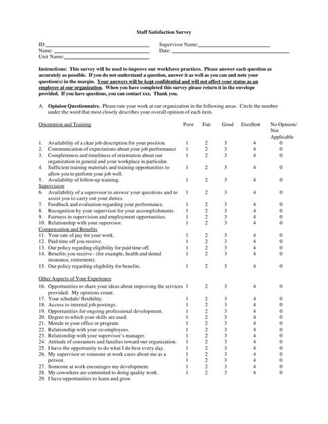 14+ Employee Satisfaction Survey Form Examples - Pdf, Doc for Employee Satisfaction Survey Template Word Employee Survey Questions, Employee Satisfaction Survey, Survey Questionnaire, Engagement Survey, Survey Form, Survey Template, Form Example, Best Match, Employee Satisfaction