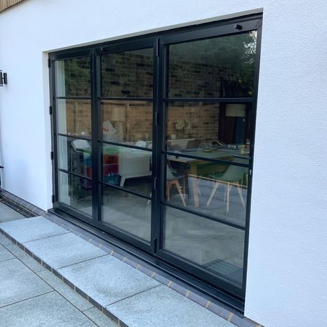 We a-door these bifolds! 😍 Unite your entire home with matching aluminium doors and windows. Check out our stockist map to find your local bifold door installer now ➡ https://bit.ly/3CdwIWJ Bi Folding Doors, Aluminium Bifold Doors, Bifold Door, Door Price, Yorkshire Uk, Doors And Windows, Aluminium Doors, Folding Doors, Black Line