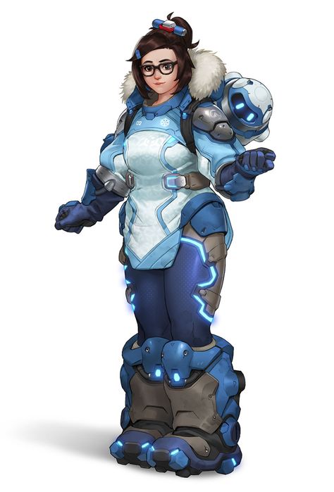 Mei Overwatch, Overwatch Mei, Circus Characters, Overwatch Fan Art, Overwatch 2, New Character, Blizzard Entertainment, Geek Culture, Cultura Pop