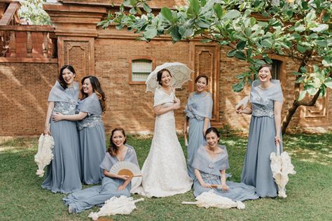 8 Filipiniana Gowns That Will Stun You To Silence | http://brideandbreakfast.ph/2016/08/05/stunning-filipiniana-gowns/ Philippine Wedding Dress, Modern Filipiniana Gown, Filipiniana Wedding Dress, Filipiniana Wedding Theme, Modern Filipiniana Dress, Filipiniana Wedding, Bridal Gown Inspiration, Philippine Wedding, Filipino Wedding