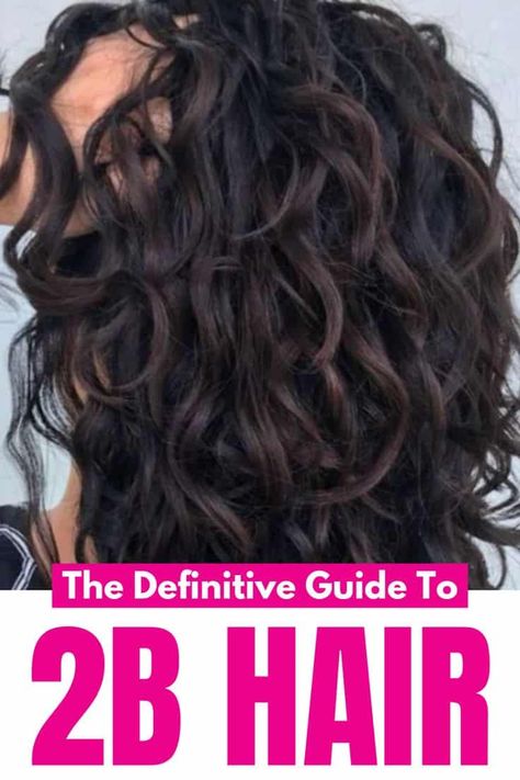 2B Hair Ultimate Guide - The Mestiza Muse Curly Hair 2b Haircuts, Curly Hair Day 2 Styling Tips, Type 2b Haircut, 2b 2c Hair, Type 2b Hair, Type 2 Hair, Wavy Hair 2b, 2b Hair, 2a Hair