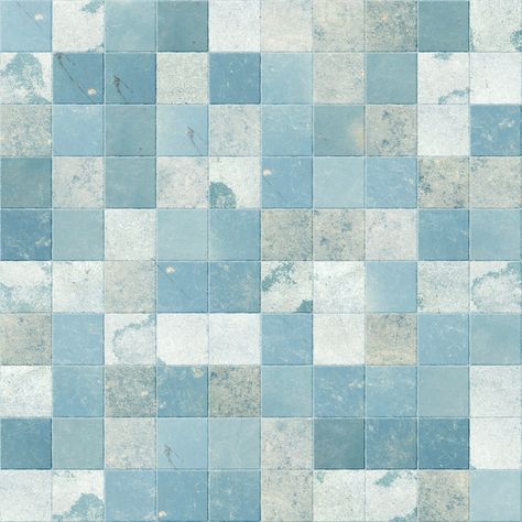 500x500mm Blue Tile, Stack seamless texture for architectural drawings and 3D models. Download for free or login to edit and adjust this textures parameters. Blue Tiles Texture, Pool Tile Texture, Light Blue Tile, Tiles Bedroom, Wall Tile Texture, Interior Textures, Architecture Work, Blue Tile Wall, Tile Background