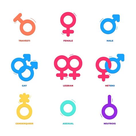 Queer Symbols, Lgbtq Symbols, Gay Symbols, Gender Symbols, Pride Symbol, Lgbtqia Pride, Shirt Embroidery, Lgbt Pride, Pride Month