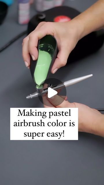 How to Make Pastel Airbrush Colors — The Cookie Countess Airbrush Cookies, Cookie Countess, Airbrush Machine, December 30, Have You Tried, You Tried, Cookie Decorating, Christmas Cookies, How To Use