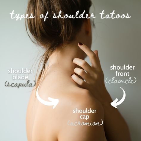 Where are the different placements for shoulder tattoos? Shoulder Area Tattoos, Outer Shoulder Tattoo For Women, Shoulder Tattoo Placement For Women, Shoulder Bone Tattoos For Women, Back Shoulder Tattoo Placement, Shoulder Placement Tattoos, Upper Back Shoulder Tattoo For Women, Scapula Tattoos For Women, Outer Shoulder Tattoo