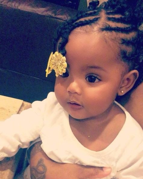 Black Baby Hairstyles, Toddler Braided Hairstyles, Toddler Braids, Lil Girl Hairstyles, Kid Braid Styles, Beautiful Black Babies, Afrikaanse Mode, Toddler Hairstyles Girl