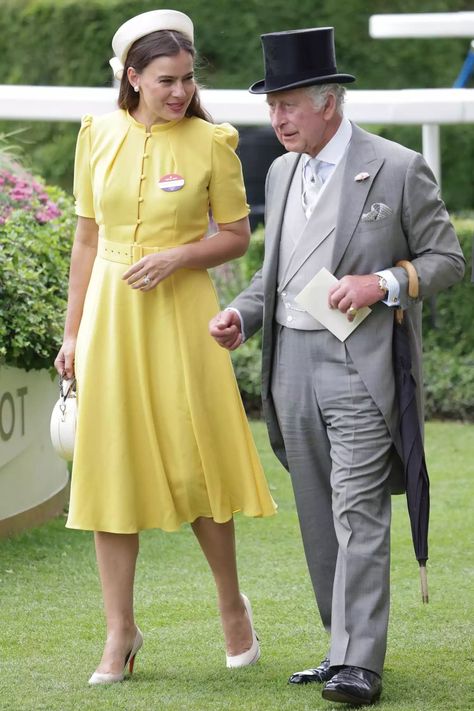 Lord and Lady Frederick Windsor Attend Royal Ascot 2023 Day 5 Sophie Winkleman, Lord Frederick Windsor, Royal Ascot Races, Prince Michael Of Kent, Ascot Races, Prins William, Prins Harry, Wedding Brooch, Royal Ascot