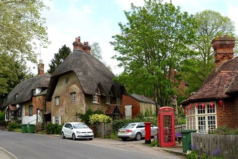 Clifton Hampden village, Oxfordshire Clifton Village, Stone Cottage, England, Cottage, Cabin, House Styles, Architecture, Travel, Home Decor