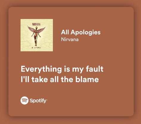 Nirvana Lyrics Aesthetic, Nirvana Spotify Lyrics, Nirvana Song Lyrics, Lyrics Nirvana, Nirvana Lyrics, Nirvana (lyrics), Nirvana Songs, Songs That Describe Me, Meaningful Lyrics