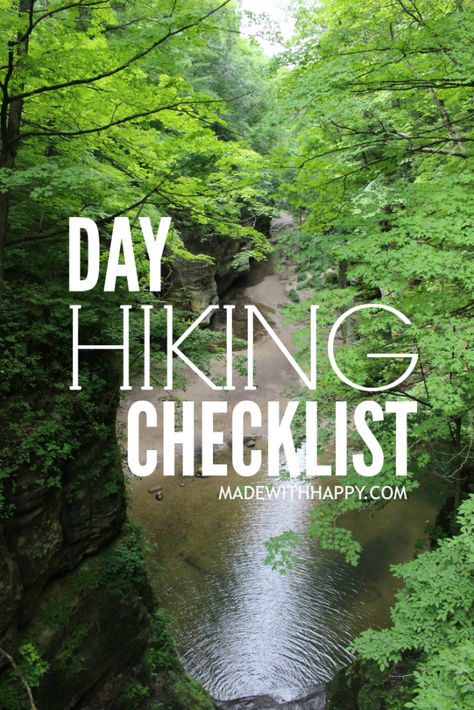 Hiking Checklist, Day Hiking, Camping Needs, Hiking Essentials, Hiking Destinations, Camping Checklist, Hiking Tips, Camping Essentials, Camping Experience