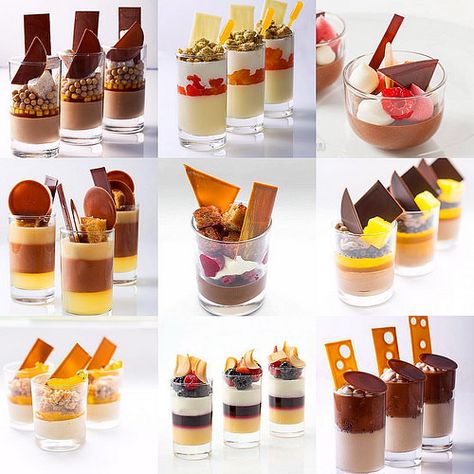 Bachour's Verrines #bachour #bachourclass #bachoursimplybeautiful | by Pastry Chef Antonio Bachour Mousse Dolce, Antonio Bachour, Patisserie Fine, Dessert Shooters, Mini Dessert Cups, Dessert Shots, Dessert Plating, Gourmet Desserts, בר מצווה