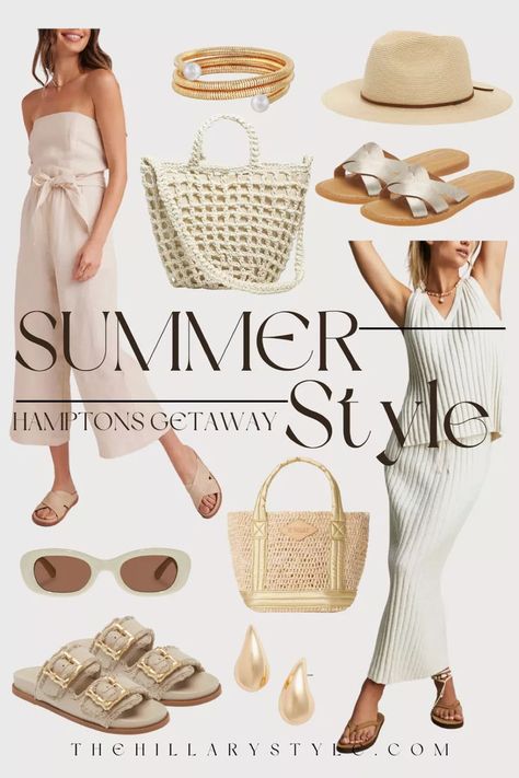 NORDSTROM Hampton Weekend Getaway Outfit Idea Summer Weekend Getaway Outfits, Weekend Getaway Outfits, Summer Weekend Getaway, Hamptons Fashion, Hamptons Summer, Natural Vitamin C, Vitamin C Serum, My Summer, Trending Fashion