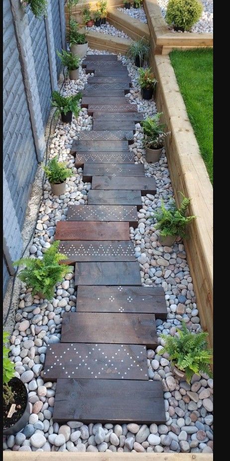 Side Yard Landscaping, نباتات منزلية, Have Inspiration, Garden Yard Ideas, Outdoor Decor Backyard, Backyard Makeover, Backyard Patio Designs, Lawn And Garden, Backyard Decor