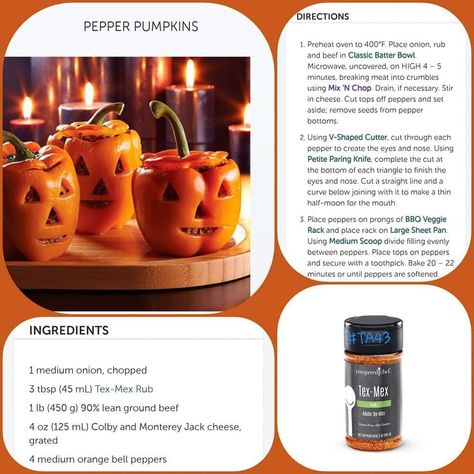 Pampered Chef Halloween Recipes, Halloween Pampered Chef, Pampered Chef Fall 2023, Pampered Chef Halloween, Fall Pampered Chef, Adult Snacks, Pampered Chef Party, Chef Party, Pampered Chef Consultant