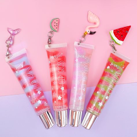 Lip Gloss Business Packaging, Lip Gloss Keychain, Lip Gloss Business, Girls Lip, Lip Balm Packaging, Girls Lip Gloss, Lip Logo, Moist Lips, Backpack Tote