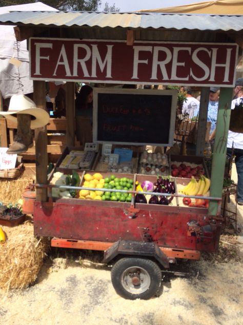 Fresh Egg Stand, Road Side Stand Ideas, Road Side Stand, Vegetable Cart, Veggie Stand, Barnwood Projects, Roadside Stand, Farmers Market Display, Fresh Egg