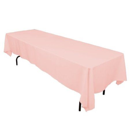 Amazon.com: 60 x 126 in. Rectangular Polyester Tablecloth Pink: Home & Kitchen 6 Foot Table, Cloth Table Covers, Outdoor Picnic Tables, Rectangle Tablecloth, Banquet Tables, Tablecloth Fabric, Rectangle Table, Buffet Table, Rectangular Table