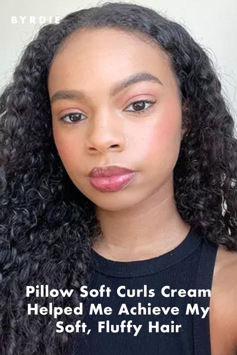 Miss Jessie's Pillow Soft Curl Cream claims to give you soft, fluffy curls. Read our editor's review inside. Soft Fluffy Hair, Pillow Soft Curls, Curls On Natural Hair, Best Curl Cream, Fluffy Curls, Miss Jessies, Curl Cream, Coily Hair, Winter Hair Color