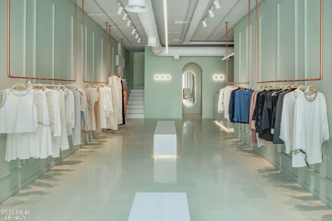 Clothing Shop Interiors, Fashion Shop Interior, Shop Exterior, Seaside City, Fashion Showroom, Retail Store Interior Design, Clothing Store Interior, Store Design Boutique, Showroom Interior Design