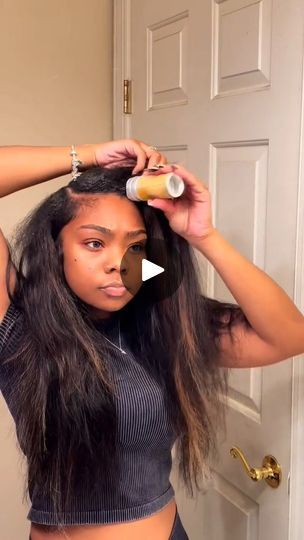 269K views · 15K reactions | Do A Quickweave With Meee 🩷 I Love Doing This, Its So Easy And I Never Get Glue On My Hair!! Highly Recommend | Do A Quickweave With Meee 🩷 I Love Doing This, Its So Easy And I Never Get Glue On My Hair!! Highly Recommend   cr：@xo.tamaris  #fypシ #quickweave... | By Klaiyi HairFacebook Versatile Quick Weave, Side Part Quick Weave, Glam Makeup Look, Quick Weave, Glam Makeup, Black Women Hairstyles, Glue, Black Women, Makeup Looks